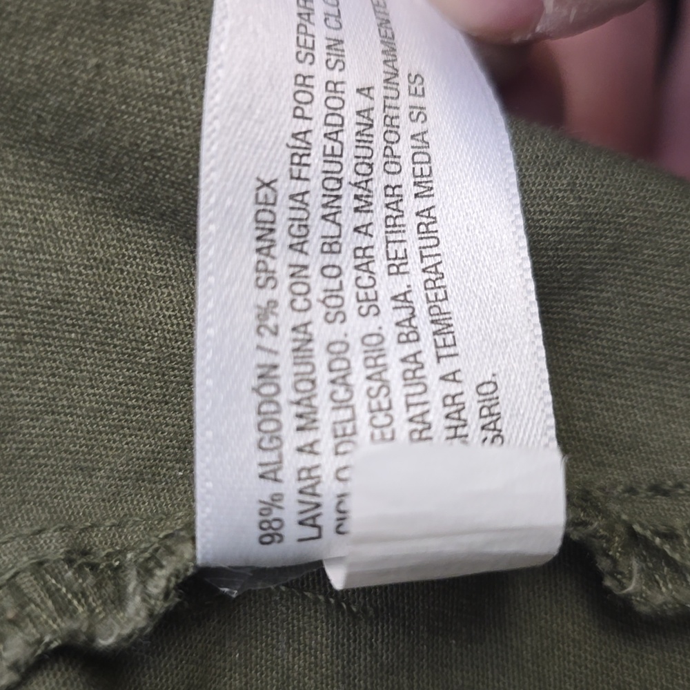 a new day Women's Dark Olive Cargo Pants, Size 17 - Picture 5 of 5